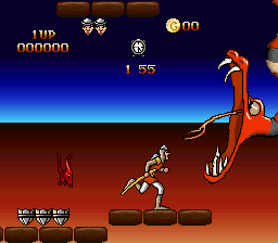 Dragon's Lair (Europe) (En,Fr,De,Es,It,Nl,Sv) In game screenshot